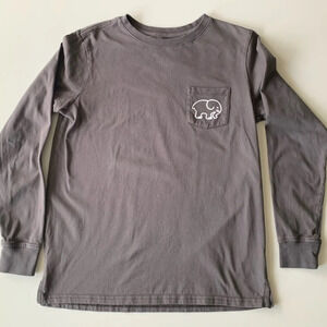 Ivory Ella Gray Inspirational Elephant T-shirt 100% Organic Cotton Size XS